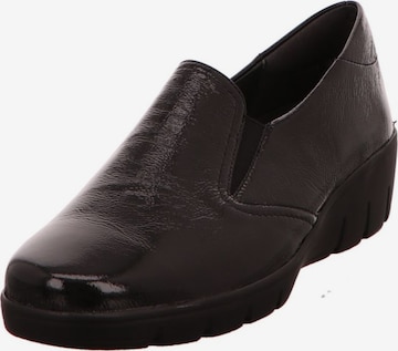 SEMLER Classic Flats in Black: front