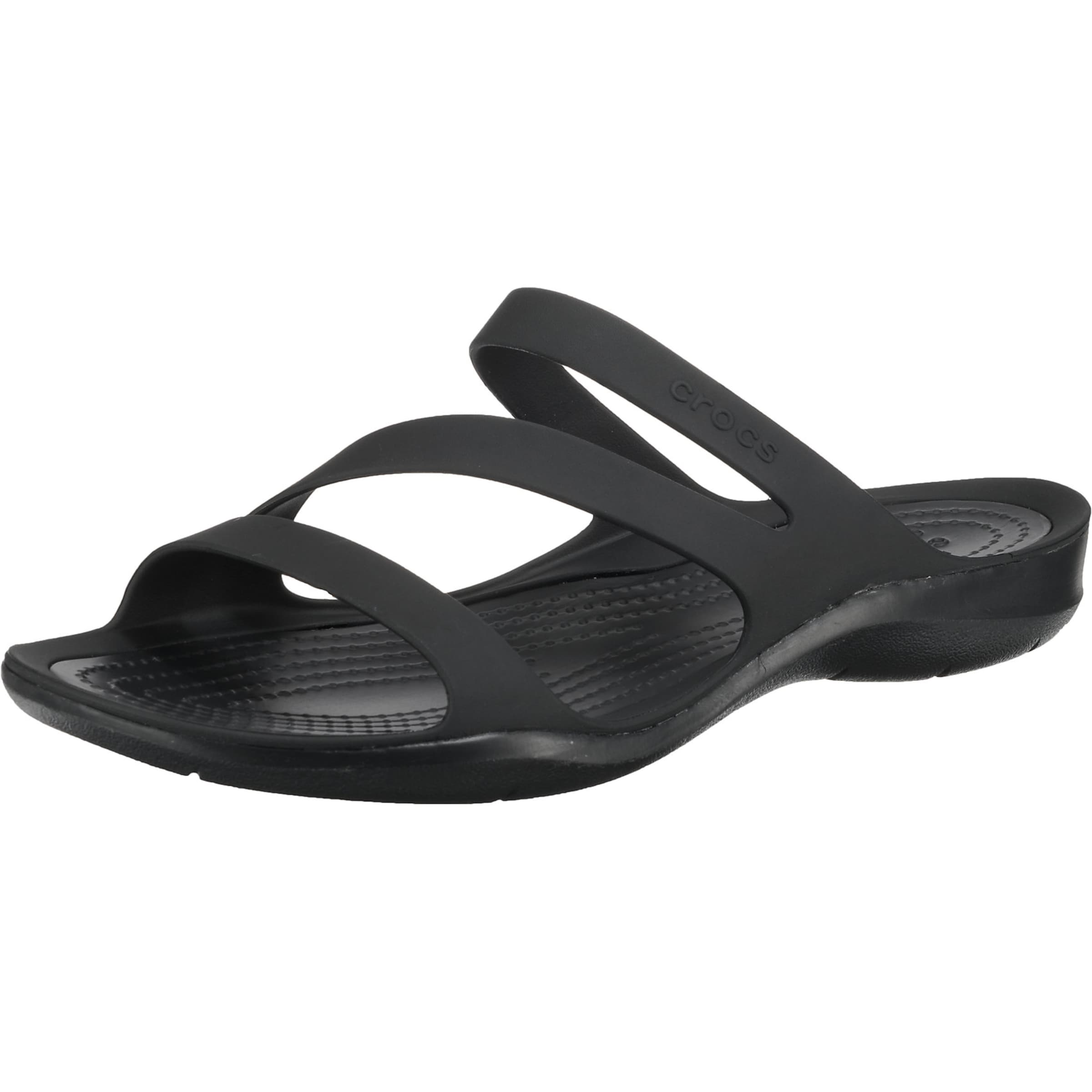 Crocs Mules 'Swiftwater' in Black: front