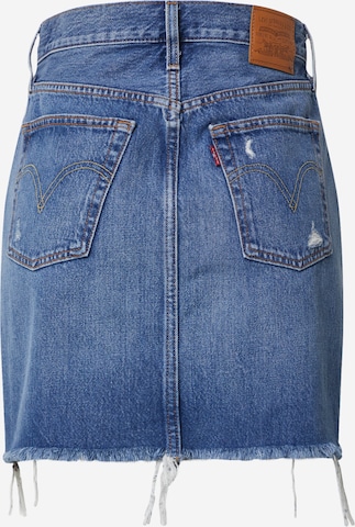 Jupe 'High Rise Deconstructed Iconic' LEVI'S ® en bleu