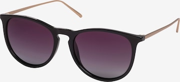 Pilgrim Sunglasses 'Vanille' in Black: front