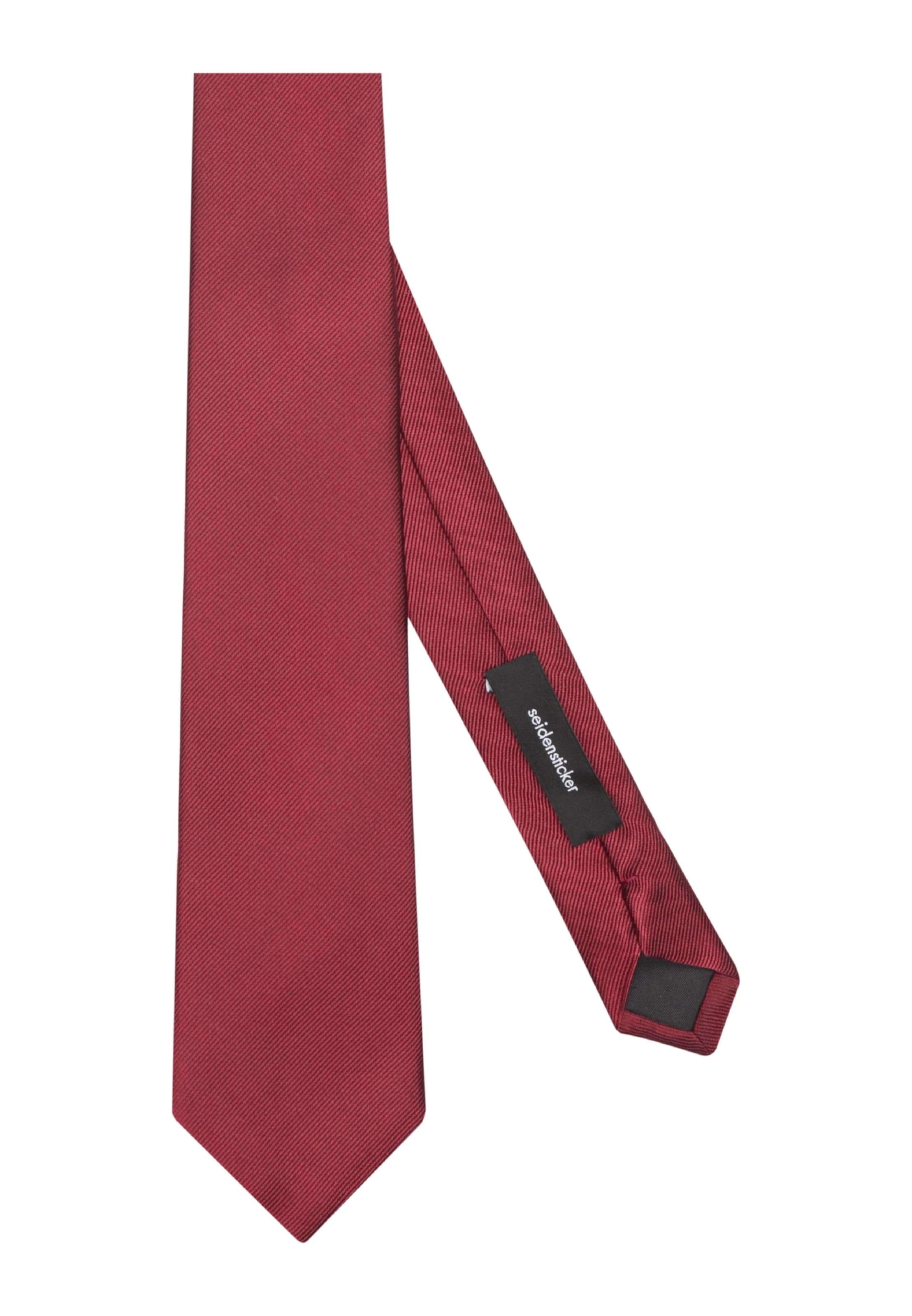 SEIDENSTICKER Tie 'Schwarze Rose' in Red
