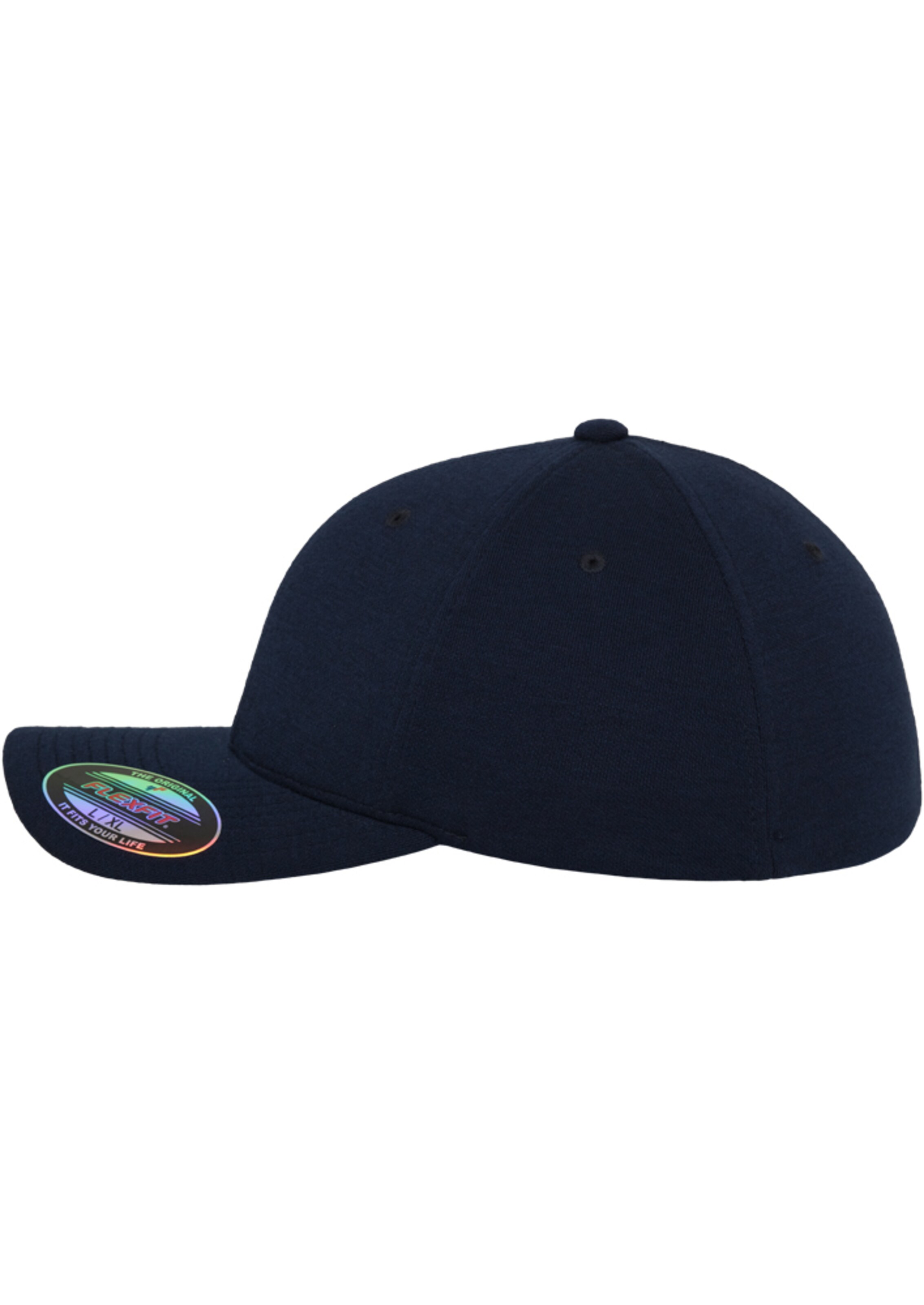Flexfit Cap 'Double Jersey' in Blue