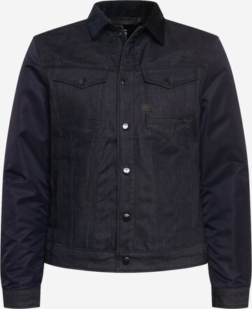 G-Star RAW Regular fit Tussenjas in Blauw: voorkant