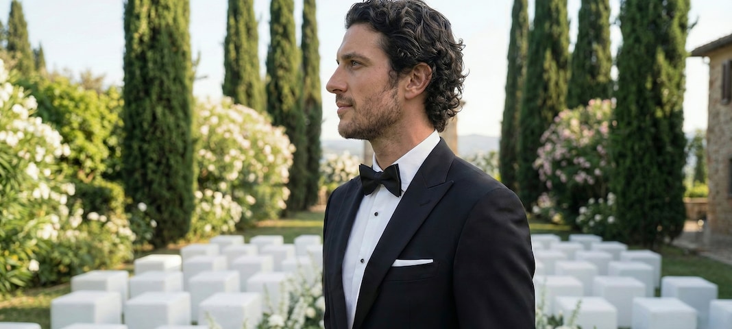 Edle Black Tie Hochzeitslooks für den Bräutigam