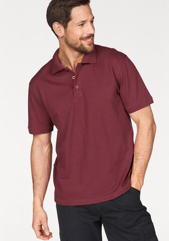 Man's World Poloshirt in Rot: Vorderseite