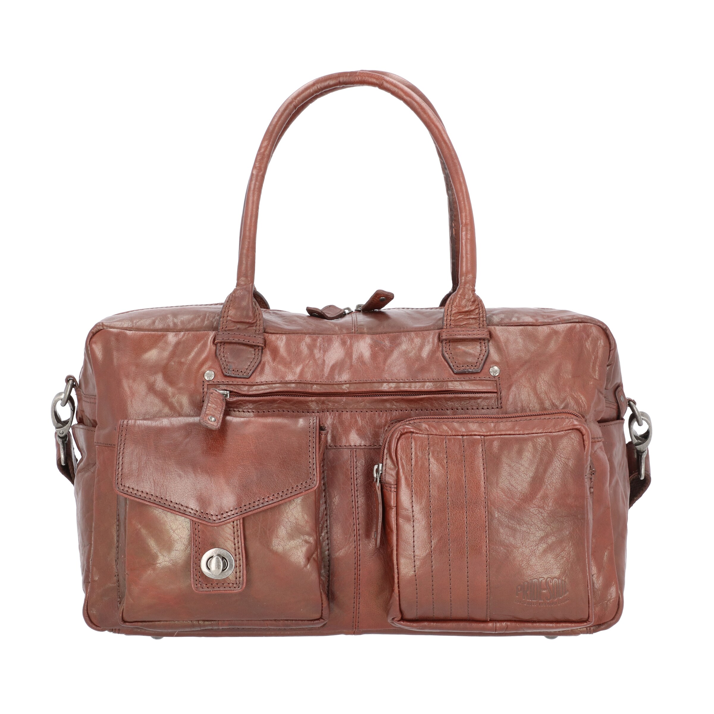Pride and Soul Weekend bag in Brown: front