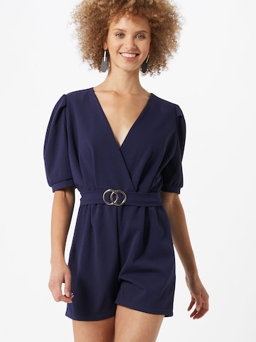 SISTERS POINT Jumpsuit 'NEX' in Blau: predná strana