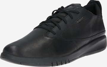 GEOX Sneakers laag in Zwart: voorkant