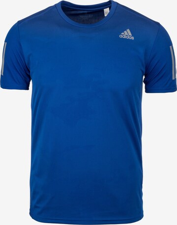 ADIDAS PERFORMANCE Functioneel shirt 'Response' in Blauw: voorkant