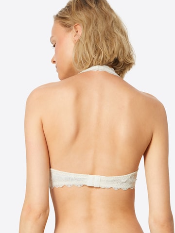 Free People Triangel BH in Weiß: Rückseite