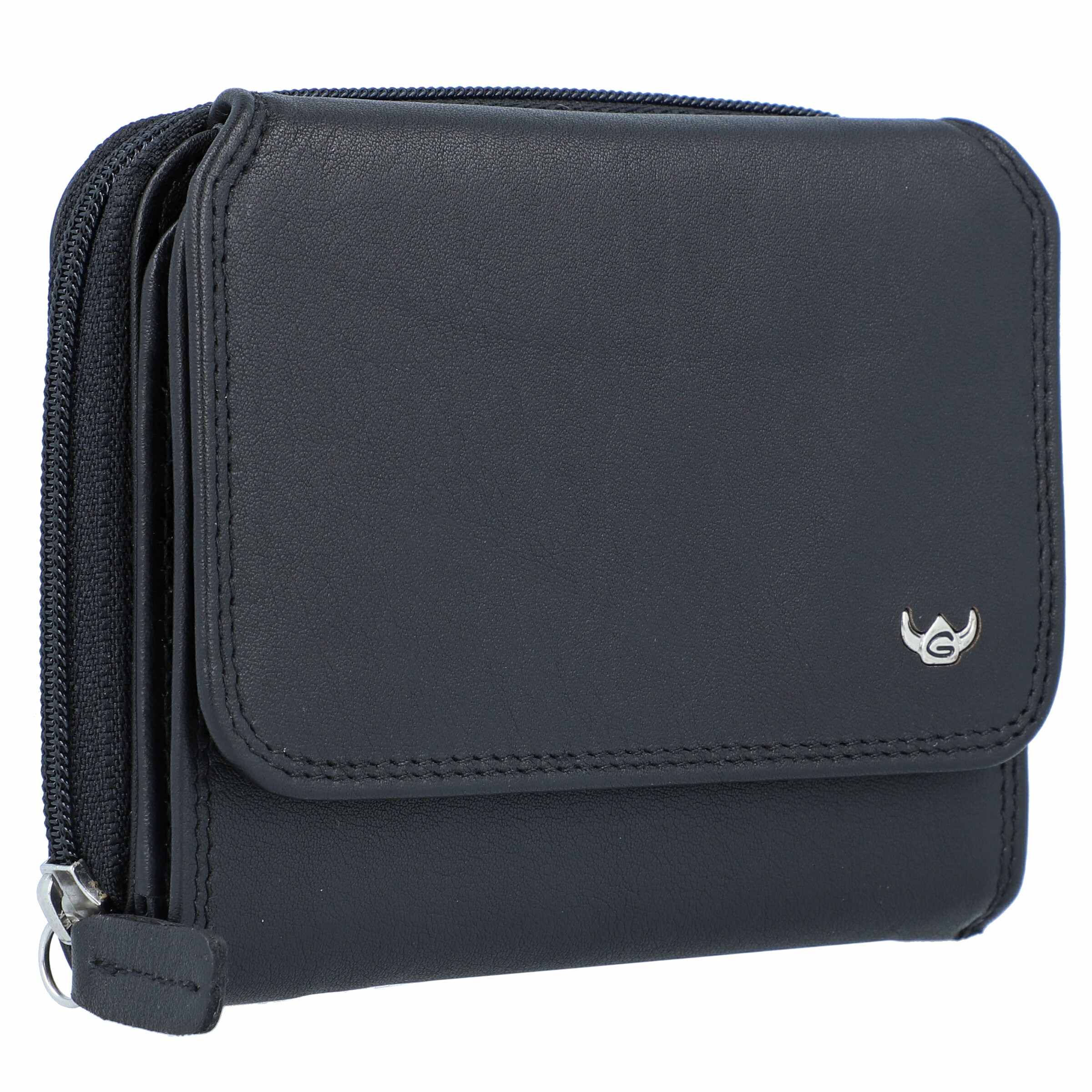 Porte-monnaies GOLDEN HEAD en noir
