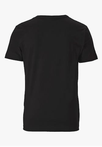 LOGOSHIRT Shirt 'Lucky Luke' in Black