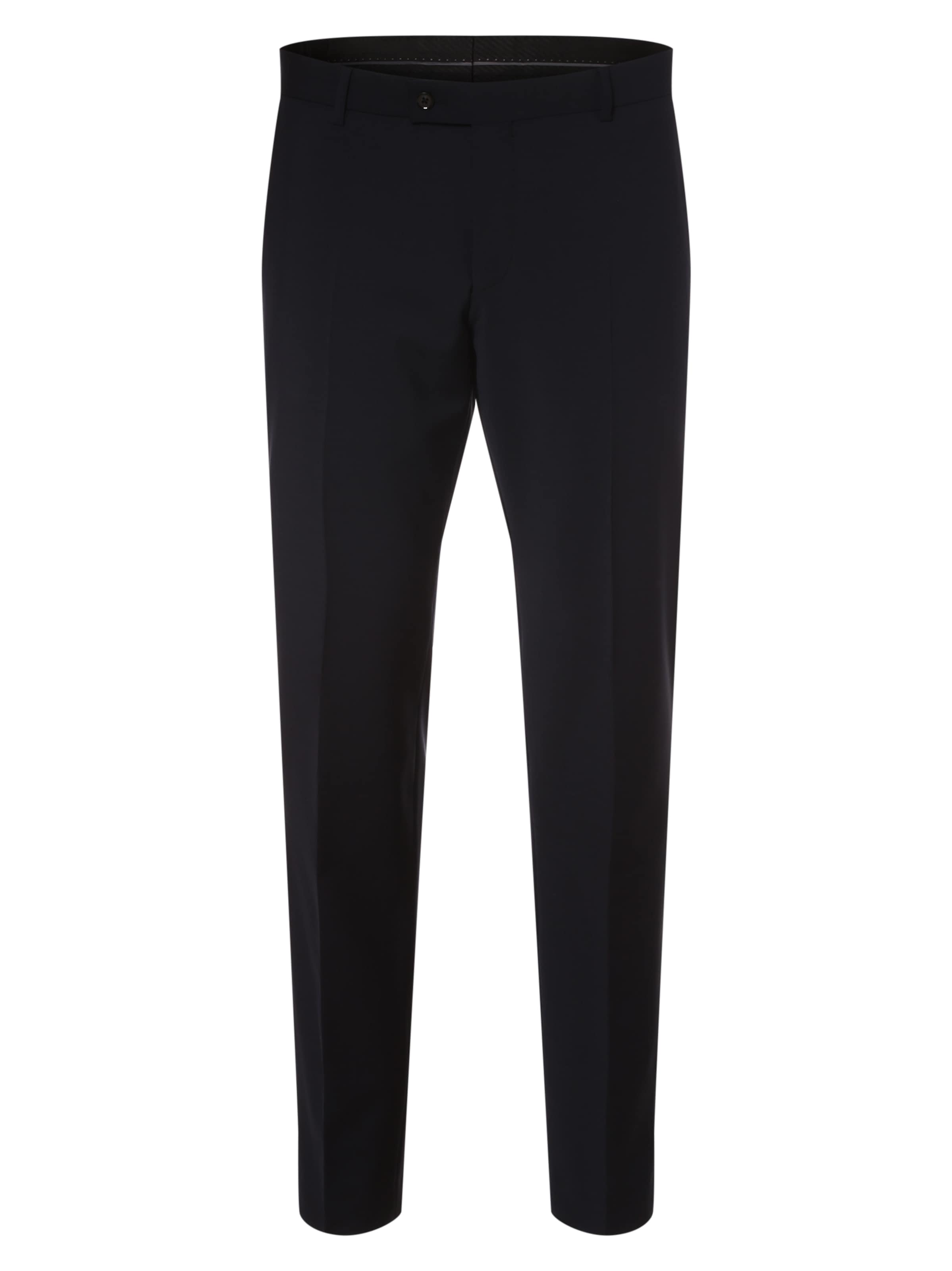 Finshley & Harding Regular Pantalon 'Mitch' in Blauw: voorkant