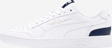 Baskets basses 'Ralph Sampson' PUMA en blanc : sur le côté