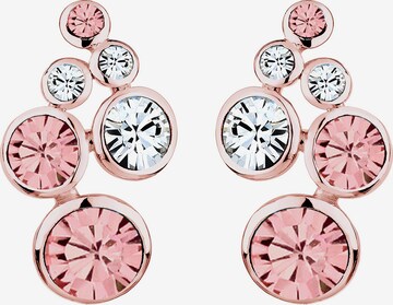 Boucles d'oreilles ELLI en rose : devant