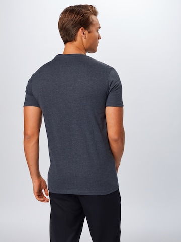!Solid - Ajuste regular Camiseta 'Rock' en azul: atrás