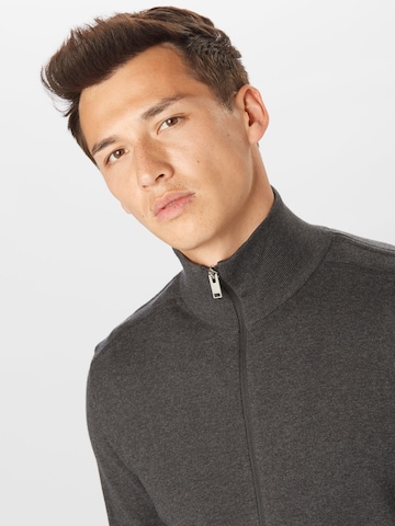 SELECTED HOMME Средняя посадка Вязаная кофта 'Berg' в Серый