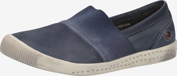 Softinos Slip-on in Blauw: voorkant