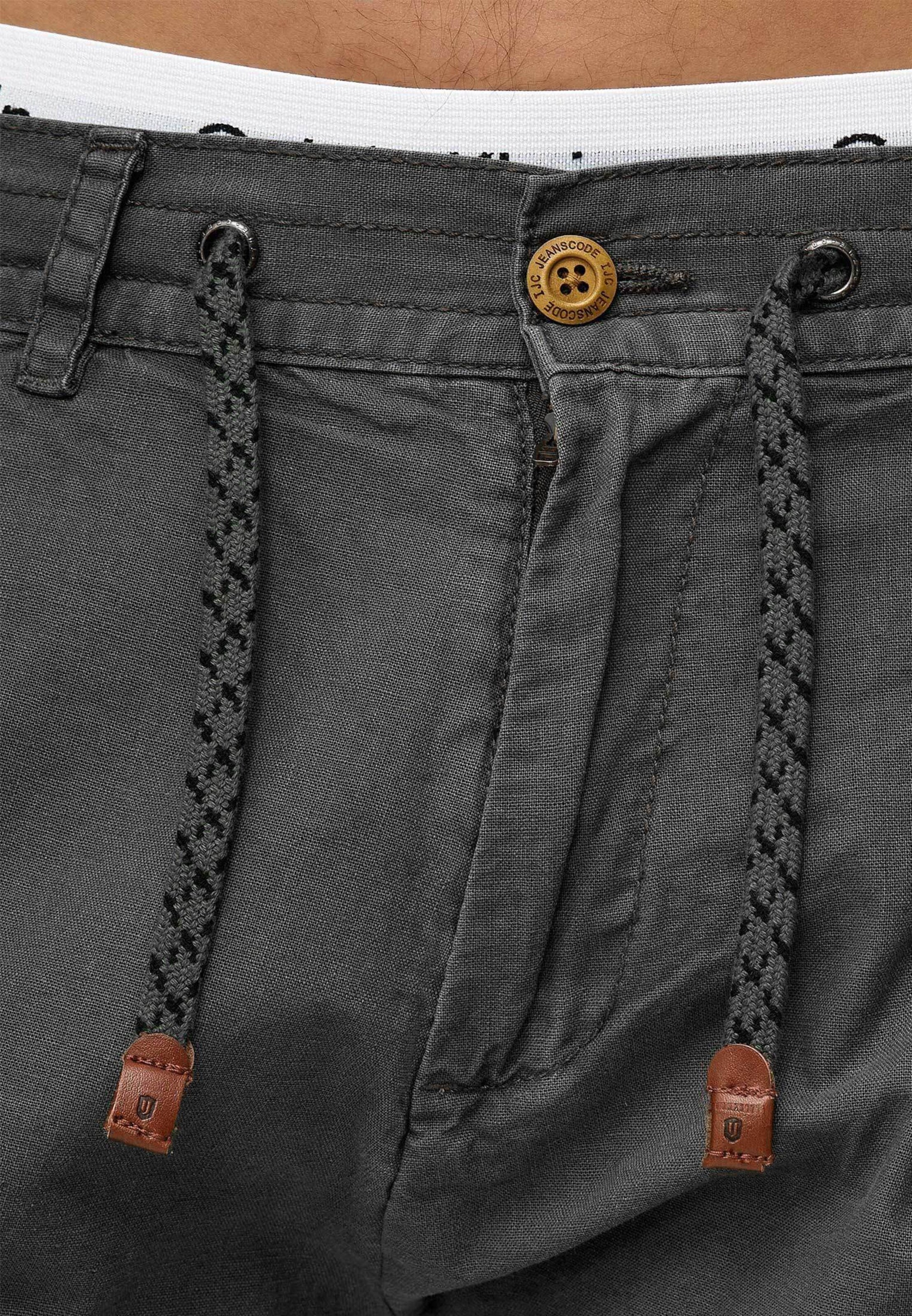 INDICODE JEANS Regular Broek 'Bowmanville' in Grijs