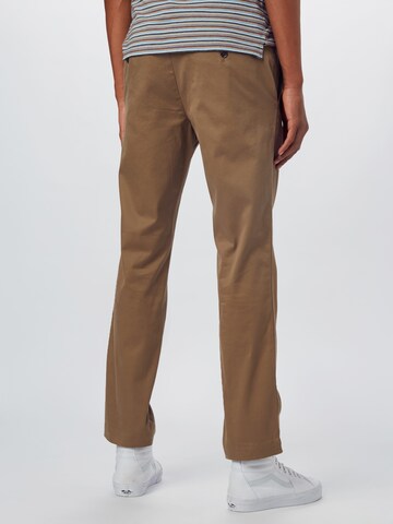 Banana Republic - Slimfit Calças chino 'Aiden' em castanho