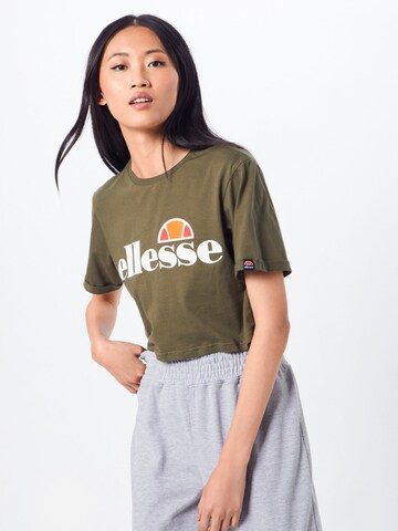 ELLESSE Μπλουζάκι 'Alberta' σε πράσινο: μπροστά