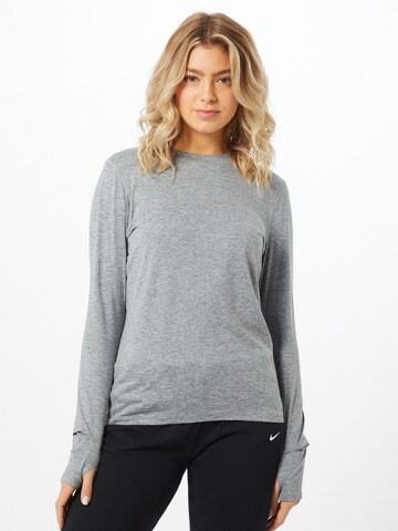 NIKE Funktionsshirt 'Element' in Grau: Vorderseite