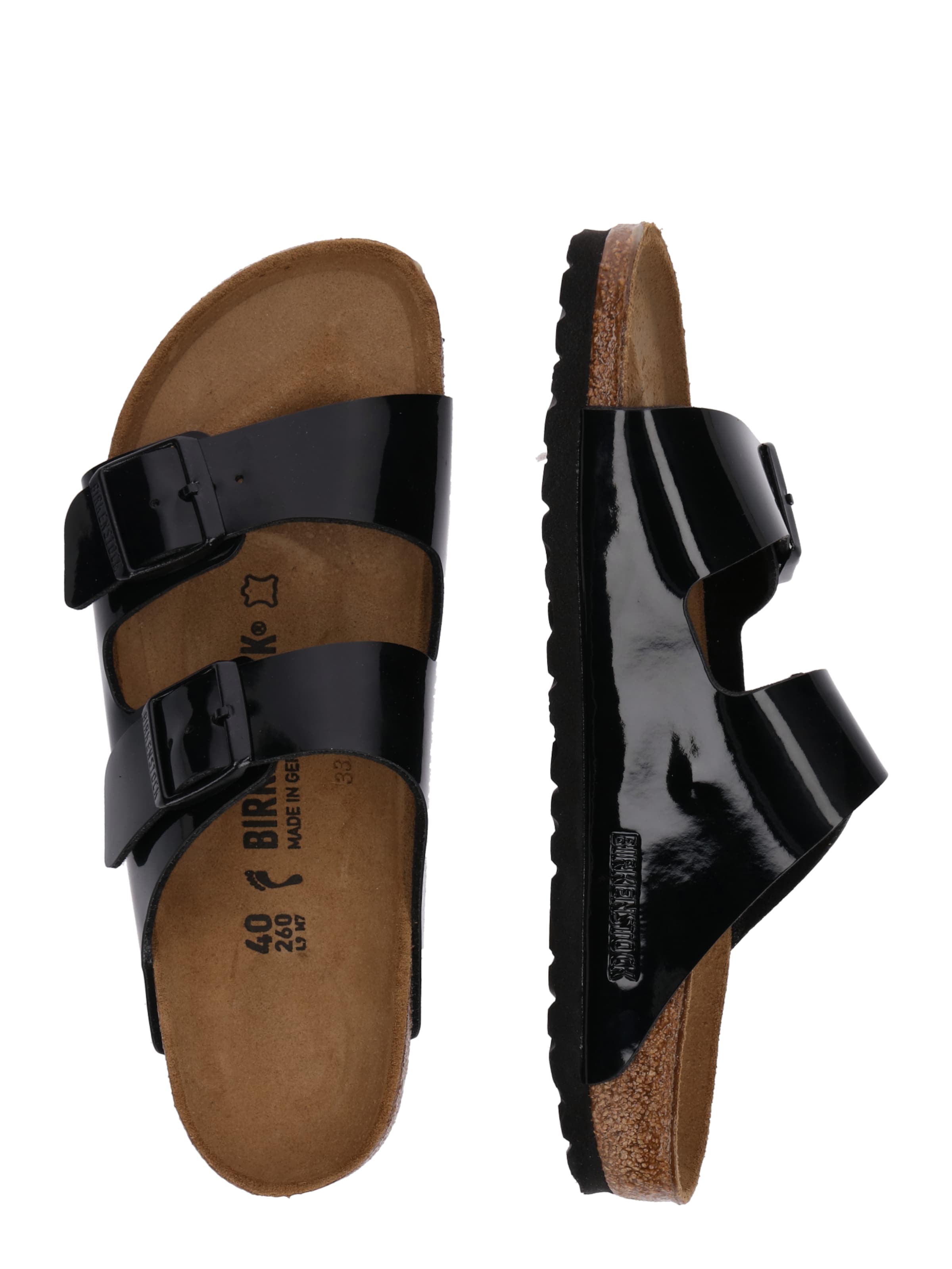 Zoccoletto 'Arizona' di BIRKENSTOCK in nero