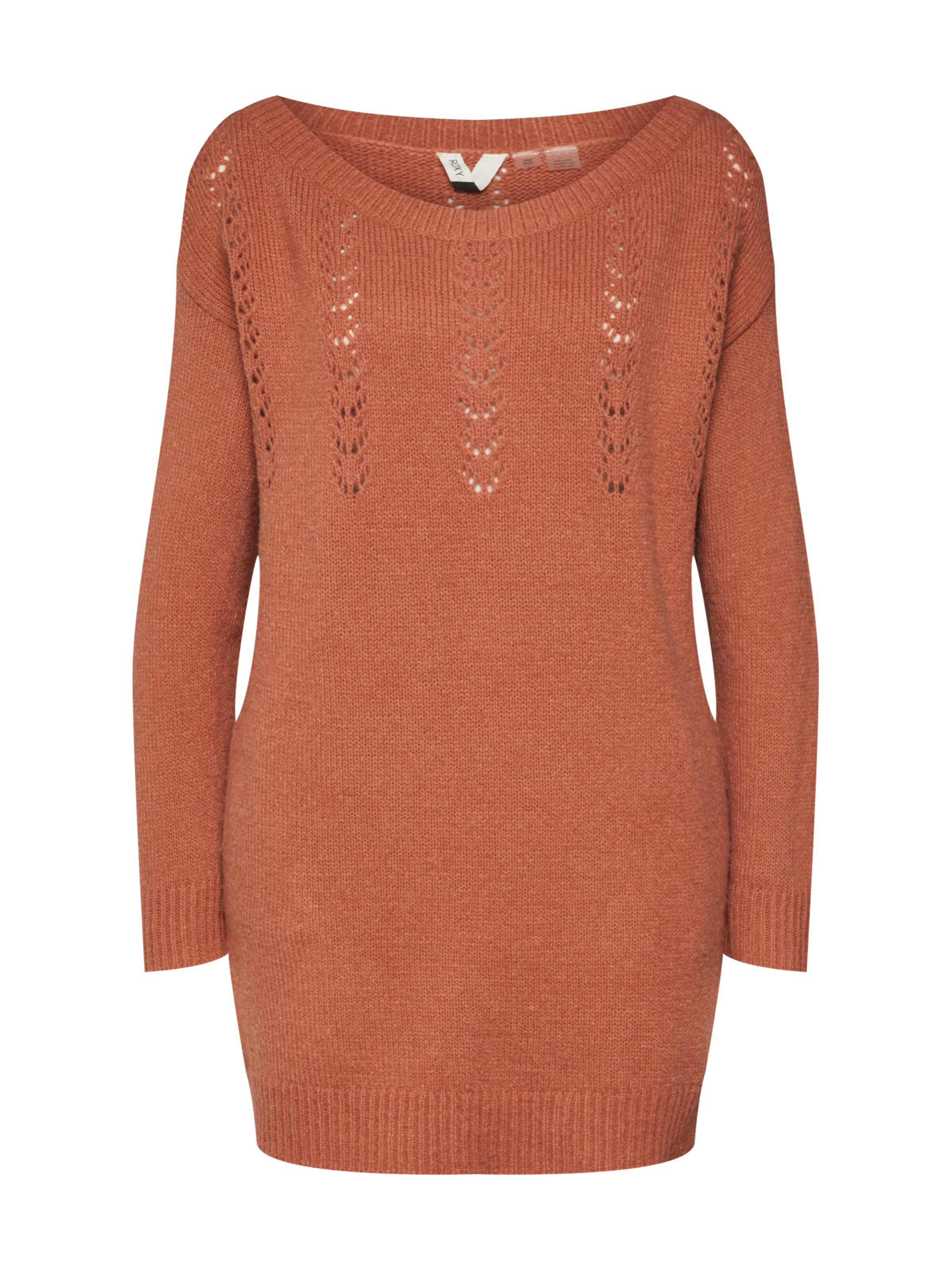 ROXY - Gebreide jurk 'THE FIRST SURF' in de kleur Bruin