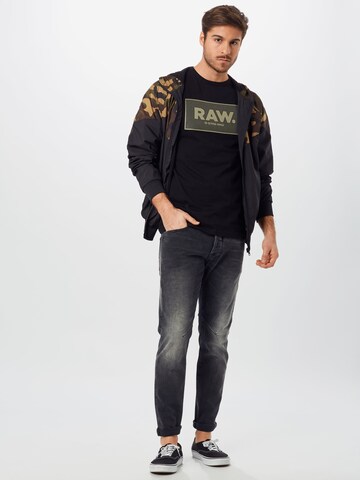 G-Star RAW - Slimfit Calças de ganga 'D-Staq' em cinzento