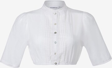 STOCKERPOINT Traditional Blouse in White: front