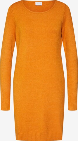 VILA Knitted dress 'Ril' in Orange: front