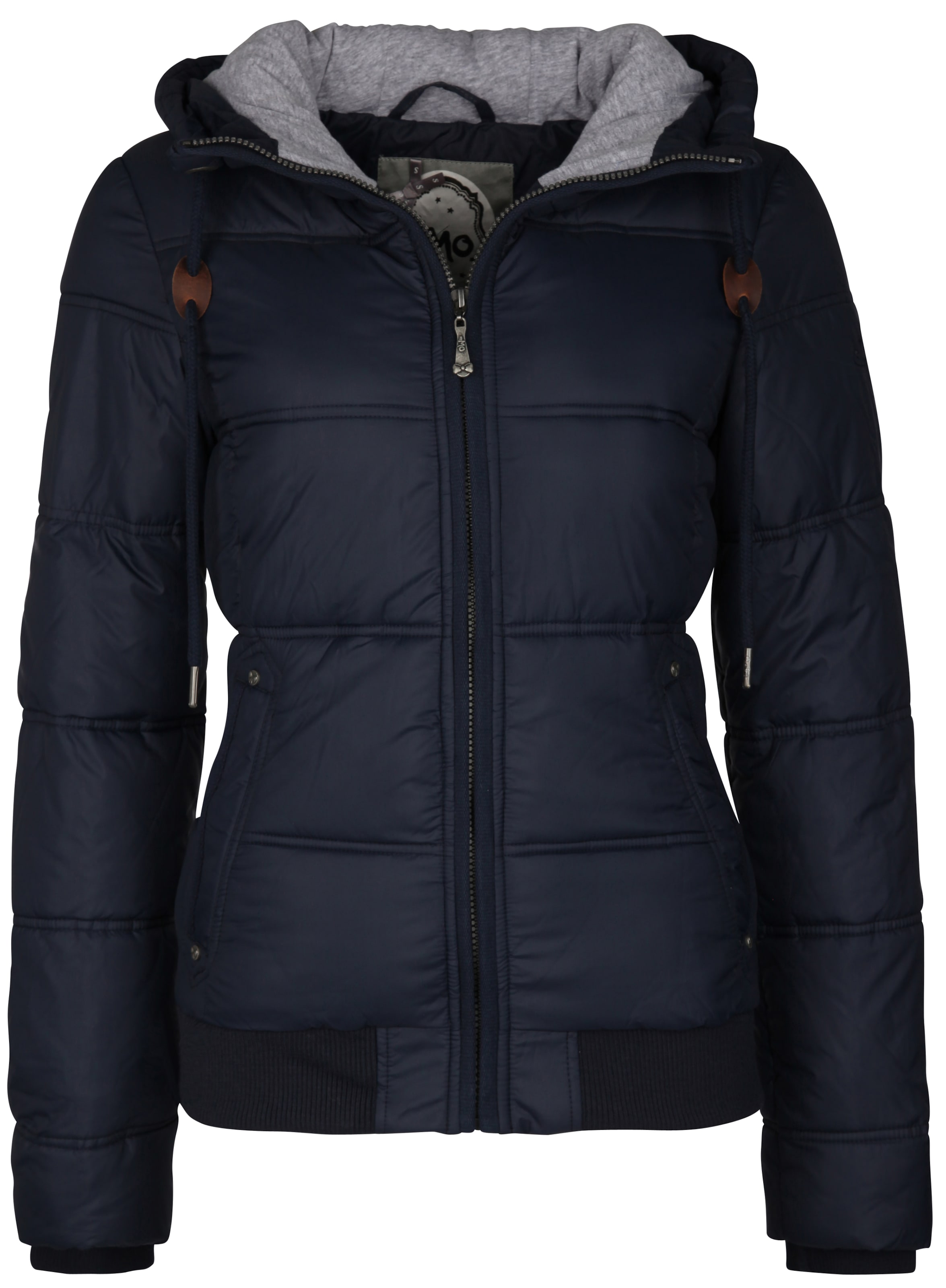 MYMO Between-season jacket in Blue: front