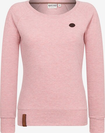 naketano Sweatshirt in Roze