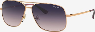 VOGUE Eyewear - Gafas de sol en bronce: frente