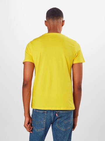 ALPHA INDUSTRIES - Camisa em amarelo