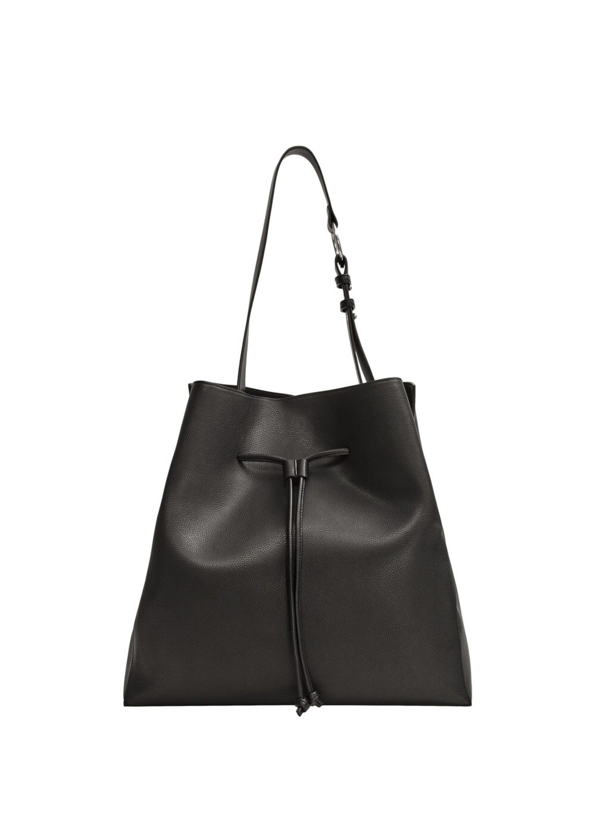 VIOLETA by Mango - Tasche 'min ring' in schwarz
