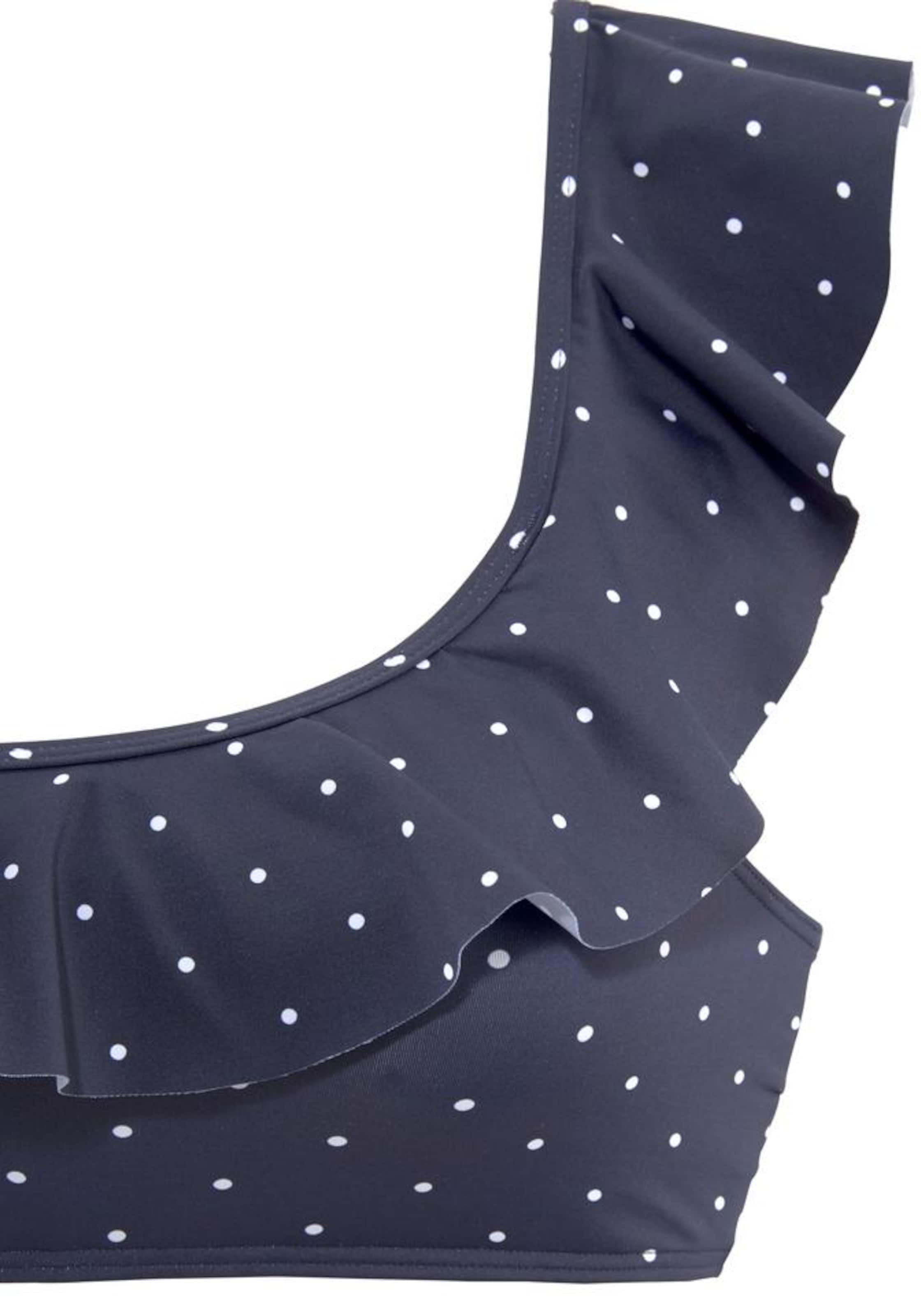 LASCANA Bustier Bikinitop in Blauw