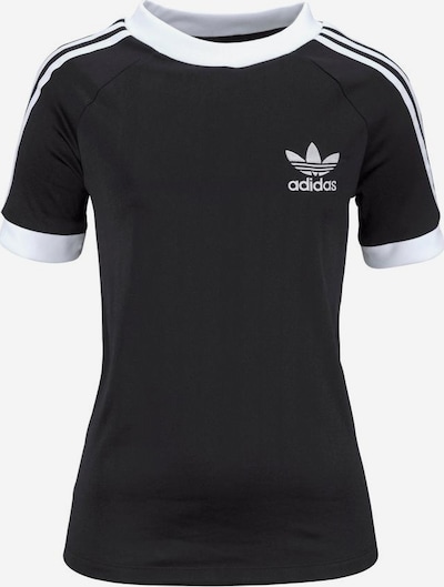 ADIDAS ORIGINALS T-Shirt in schwarz / weiß, Produktansicht