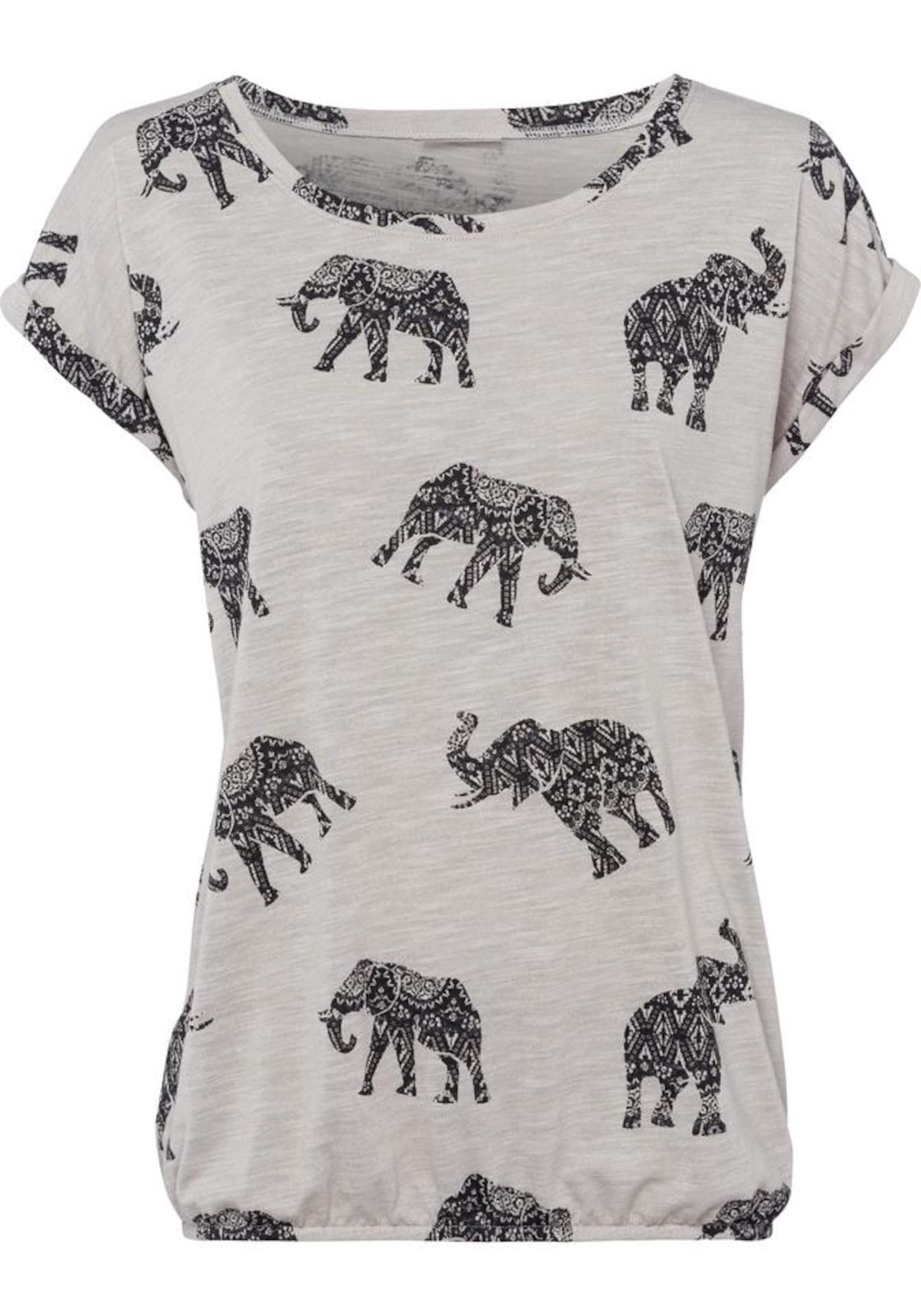 T-shirt LASCANA en gris : devant