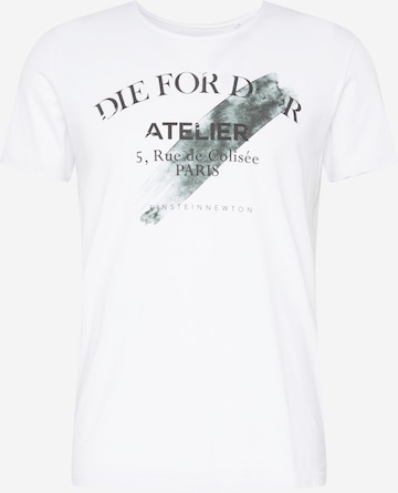 EINSTEIN & NEWTON Shirt 'Green Atelier ' in White: front