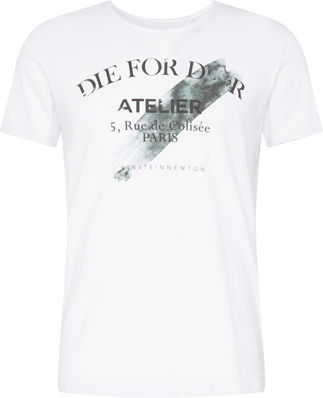 EINSTEIN & NEWTON Regular Fit Shirt 'Green Atelier ' in Weiß