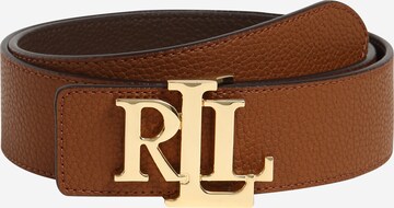 Ceinture Lauren Ralph Lauren en marron : devant