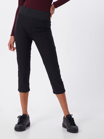 Freequent Skinny Pants in Black: front