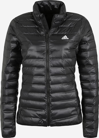 ADIDAS SPORTSWEAR Athletic Jacket in Black: front