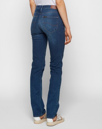 Lee regular Jeans 'Marion Straight' i blå