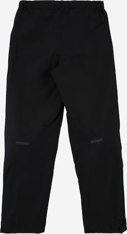 JACK WOLFSKIN Regular Outdoor Pants 'Snowy Days' in Black