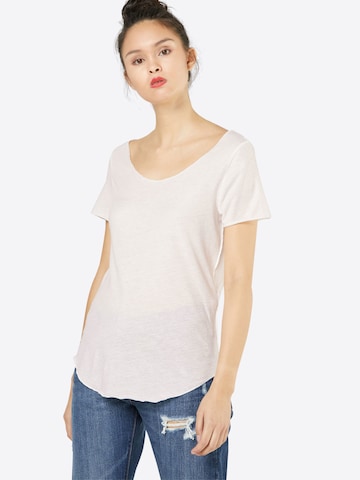 T-shirt 'Lua' VERO MODA en blanc : devant