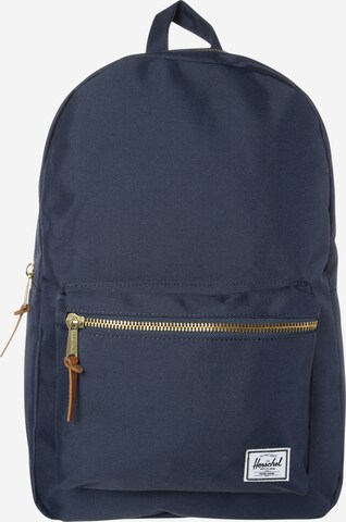 Herschel Rucksack 'Settlement' in Blau: predná strana