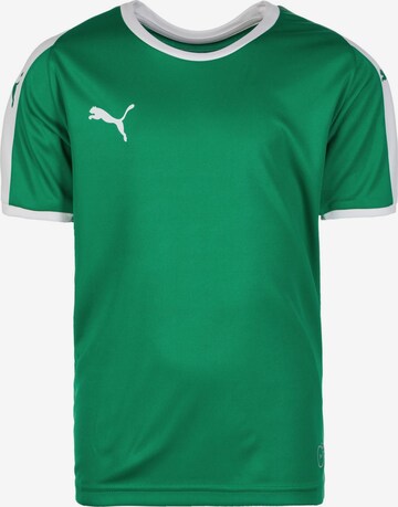 T-Shirt fonctionnel 'Liga' PUMA en vert : devant