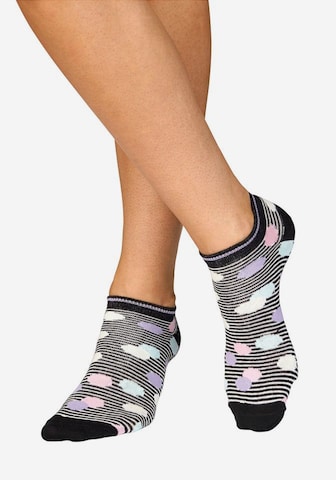 BENCH Sneakersocken in Schwarz